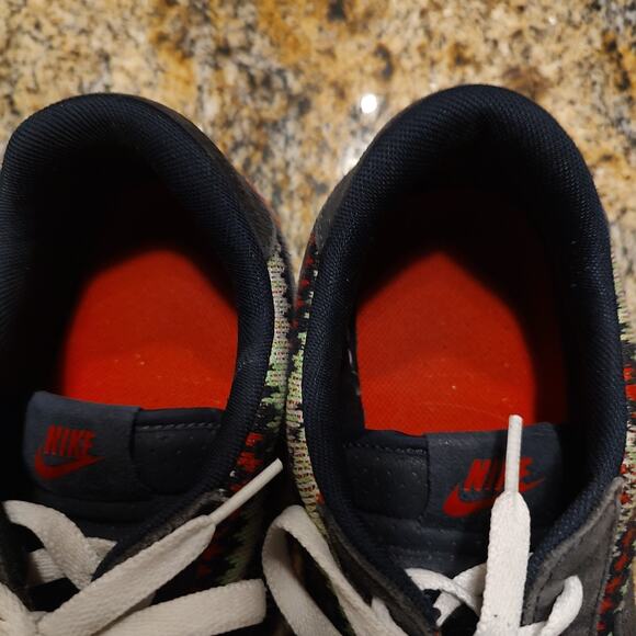 Nike Tennis Classic Ultra Christmas Sweater Sneakers Dark/Red Men's 10 807175-40 - Picture 11 of 12